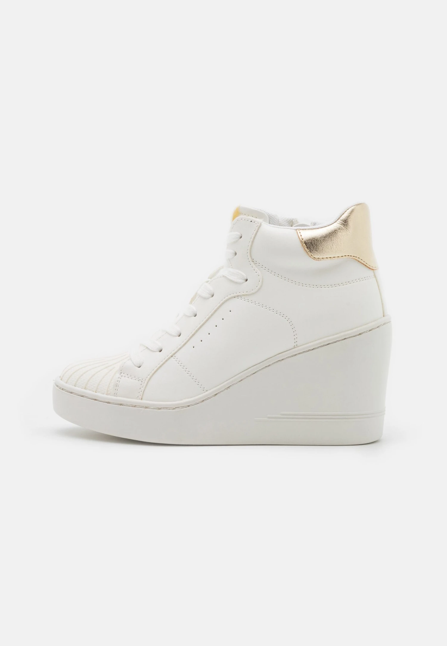 Anna Field Sneakers Alte - White/Gold 4 Anna Field Sneakers Alte - White/Gold - immagine 2
