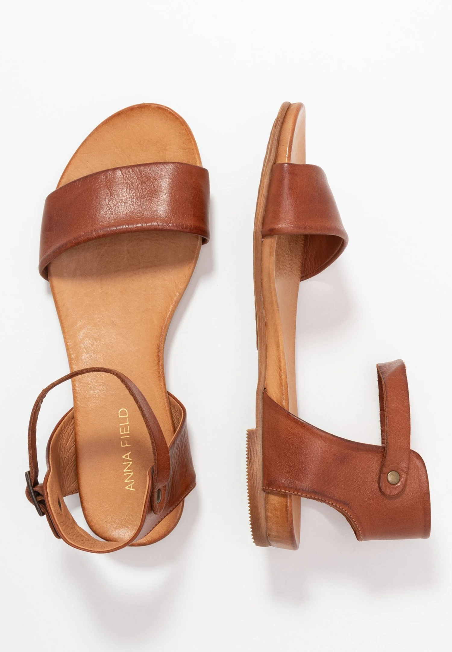 Anna Field Leather- Sandali - Cognac 6 Anna Field Leather- Sandali - Cognac - immagine 4