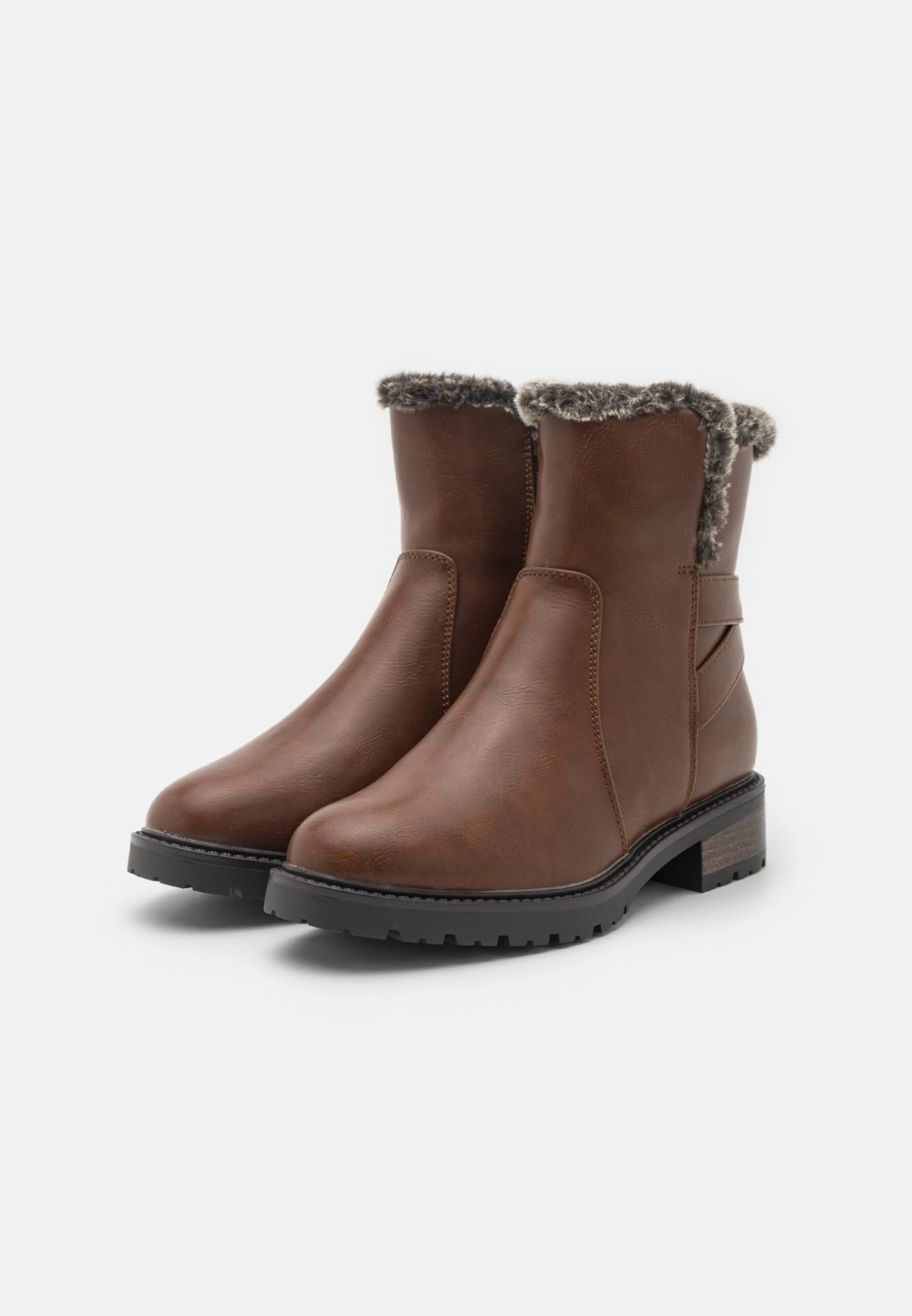 StivalettiCognac Donna Stivaletti ANJ11X00T-O11 4 StivalettiCognac Donna Stivaletti ANJ11X00T-O11 - immagine 2