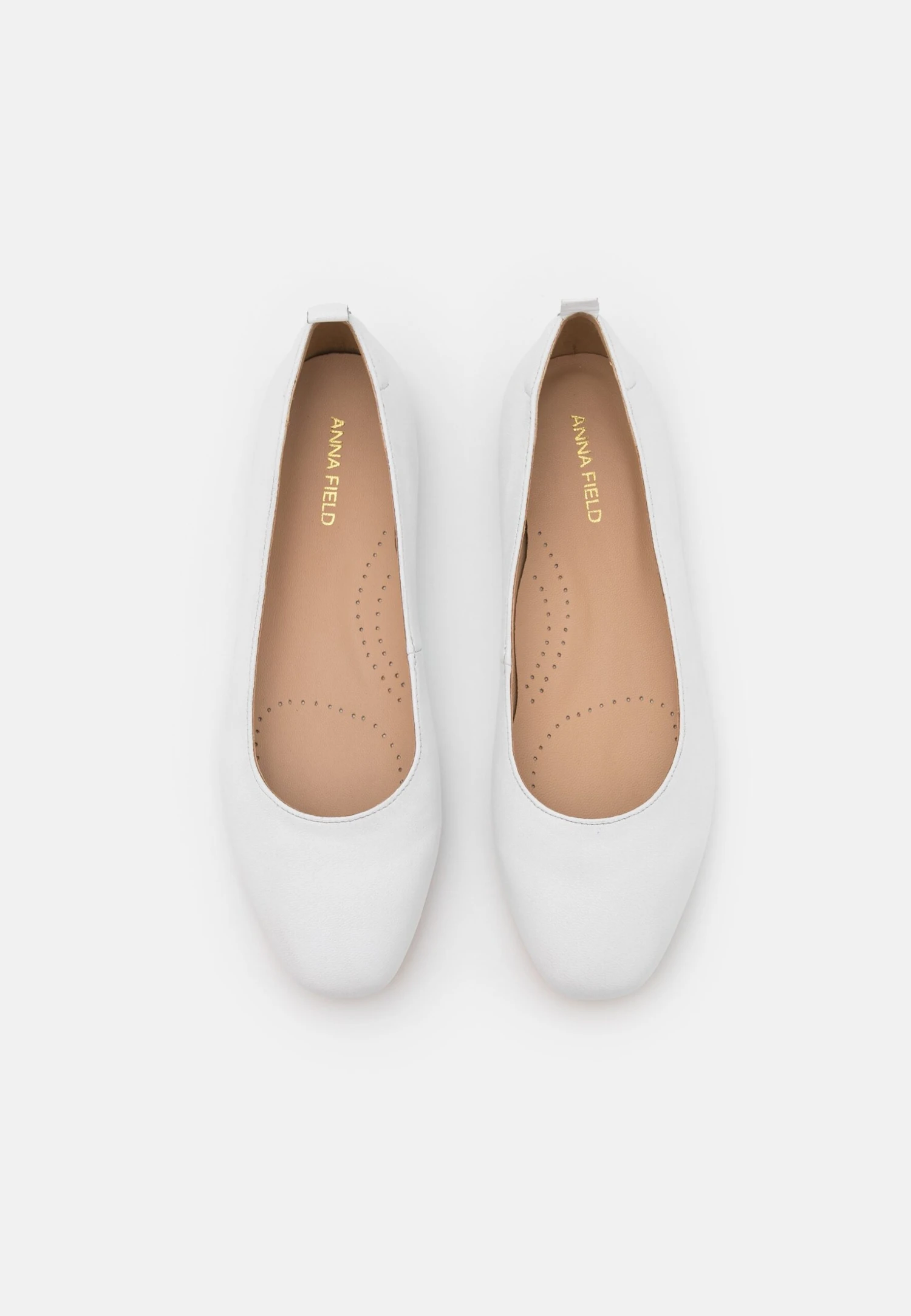 Anna Field Leather Comfort - Ballerine - White 8 Anna Field Leather Comfort - Ballerine - White - immagine 6