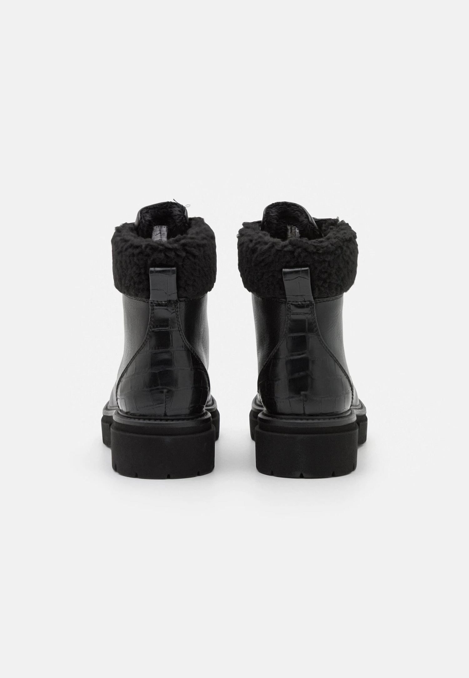 Stivaletti Con PlateauBlack Donna Stivaletti ANJ11X00Q-Q11 6 Stivaletti Con PlateauBlack Donna Stivaletti ANJ11X00Q-Q11 - immagine 4