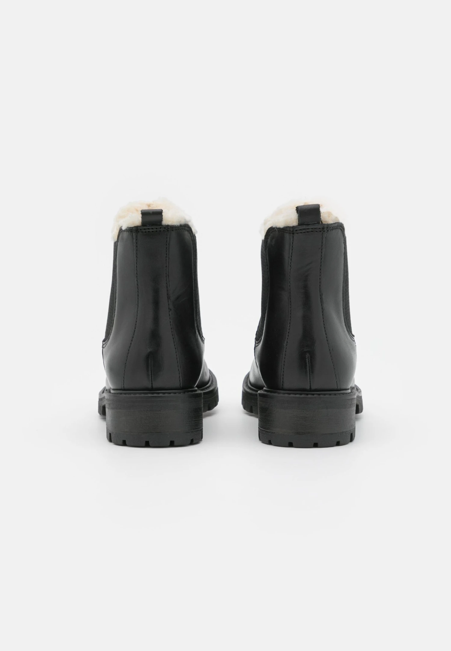 Anna Field Winter Booties Leather - Stivaletti - Black 6 Anna Field Winter Booties Leather - Stivaletti - Black - immagine 4