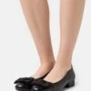 Leather Wide Fit - Ballerine - Black