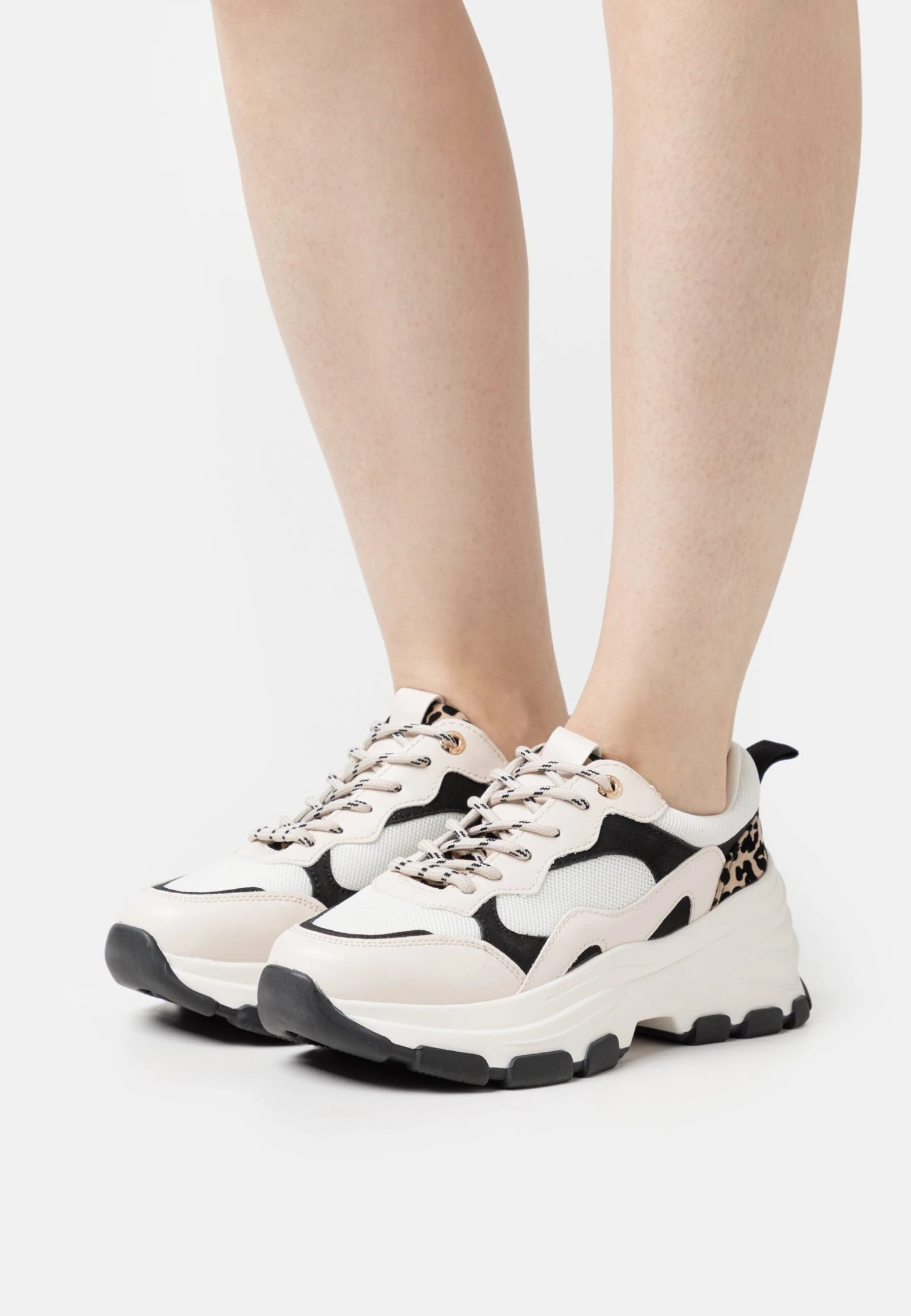 Anna Field Sneakers Basse - Black/Beige 3 Anna Field Sneakers Basse - Black/Beige