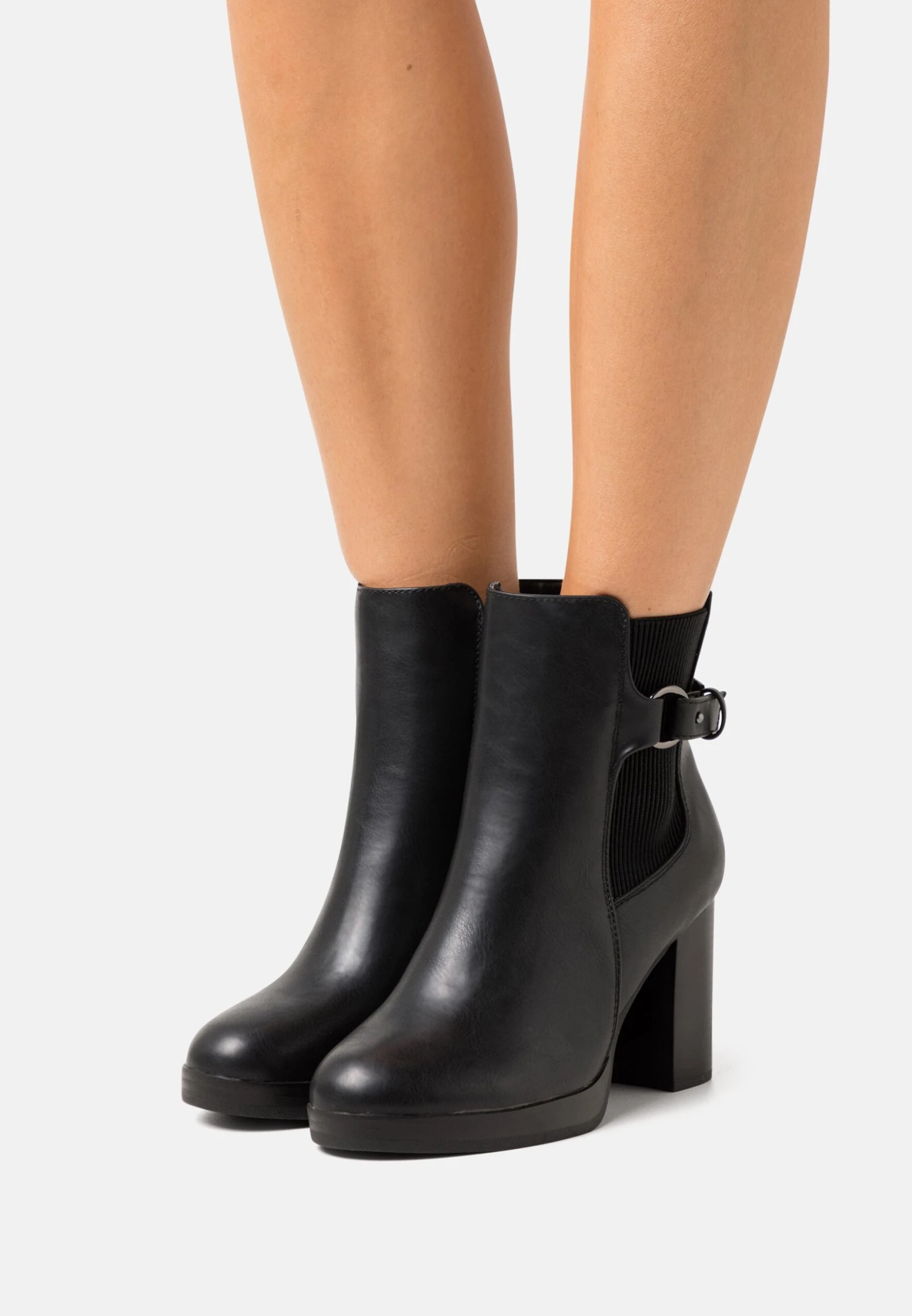 Stivaletti Con TaccoBlack Donna Stivaletti ANJ11N01L-Q11 3 Stivaletti Con TaccoBlack Donna Stivaletti ANJ11N01L-Q11