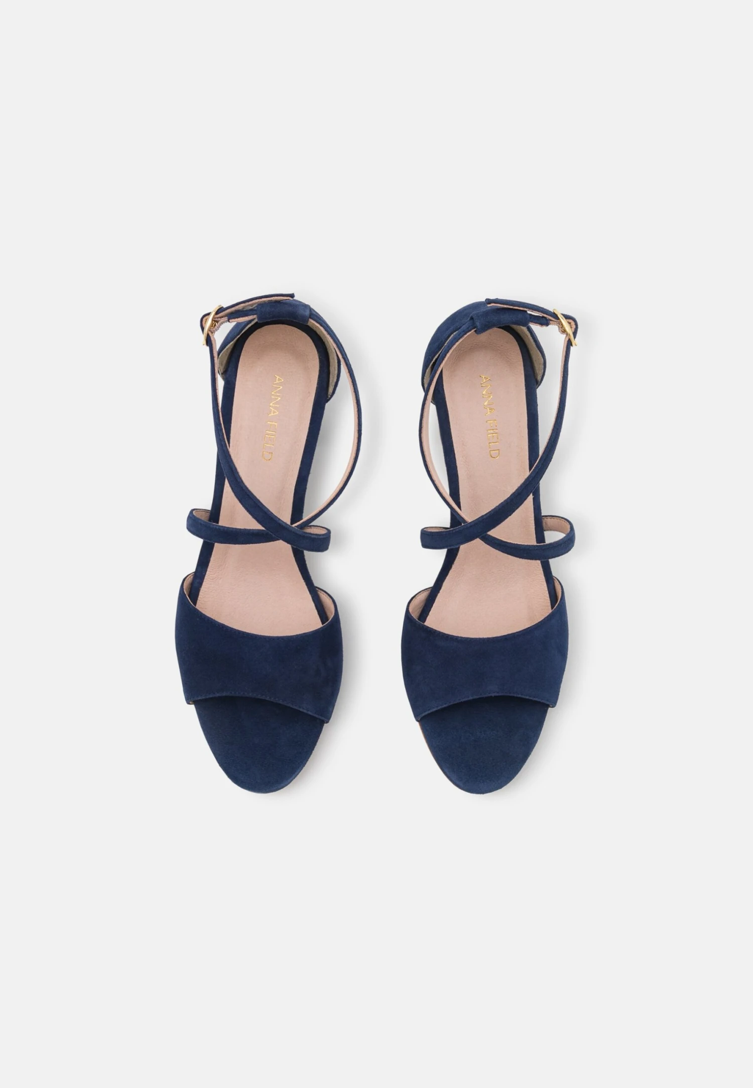 Anna Field Leather- Sandali Con Tacco - Dark Blue 8 Anna Field Leather- Sandali Con Tacco - Dark Blue - immagine 6