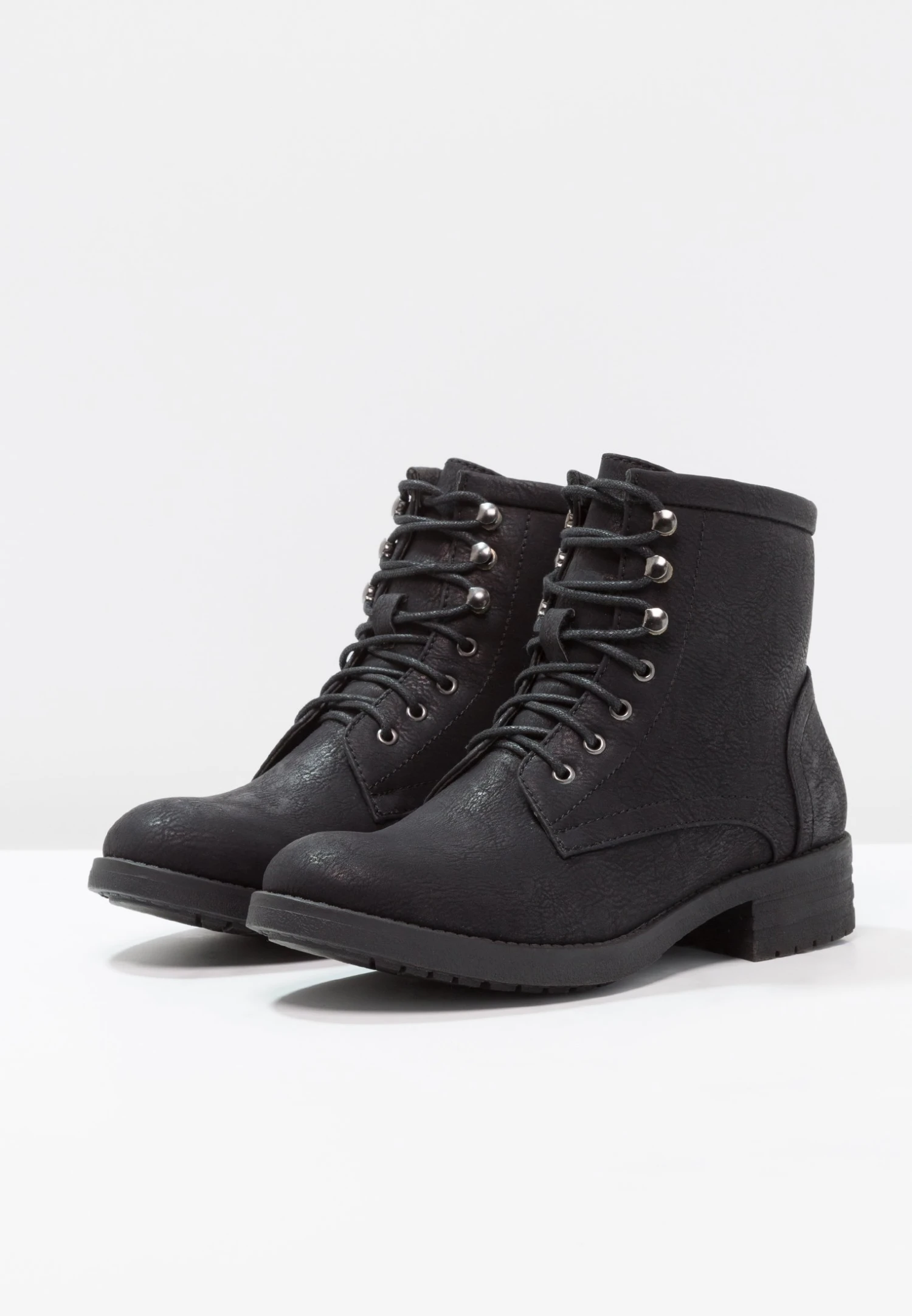 Anna Field Winter Boot - Stivaletti Stringati - Black 6 Anna Field Winter Boot - Stivaletti Stringati - Black - immagine 4
